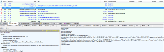 Magnitude exploit kit downloading Cerber ransomware