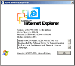 Internet Explorer 64-bit Edition