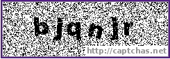 An example CAPTCHA as used by SpamOrHam.