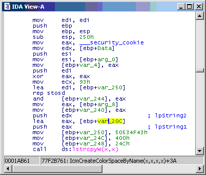 Unpatched EMF vulnerability.