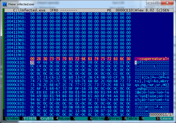 Executable infected with Win32/Induc.C.