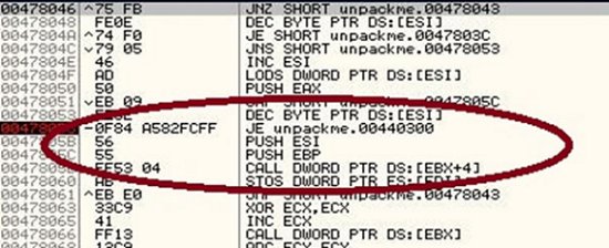 Instructions denoting the end of FSG.