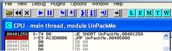 The initial instruction for PE-Pack.