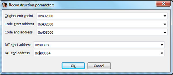 Uunp data for our test file.