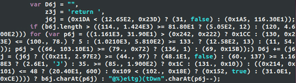 Webinject obfuscation example.