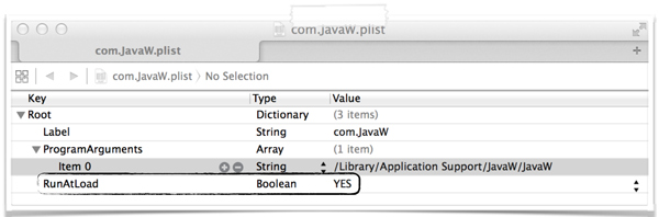 iWorm’s launch daemon plist.