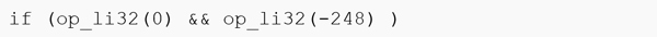 ActionScript trigger code.