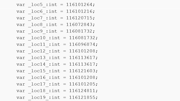 ActionScript for JIT spray.