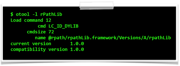 Embedded compatibility and current version numbers.