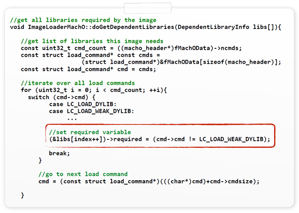 Setting the ‘required’ variable (src file?).