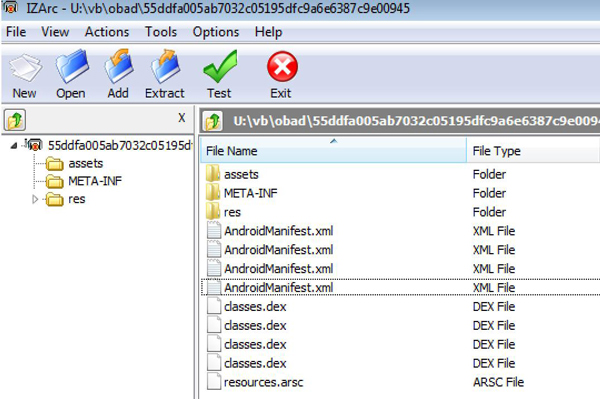 Inside ‘Master Key’ malware, example of multiple files.