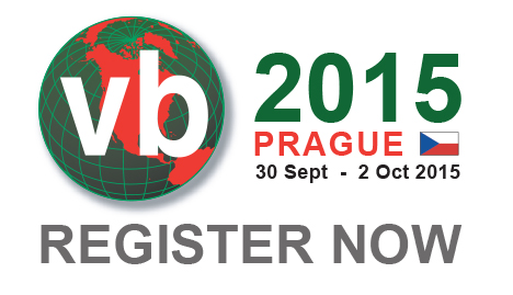 VB2015 Prague, 30 Sept - 2 Oct 2015